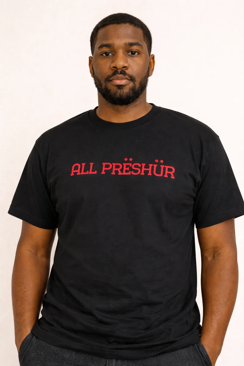 All Preshur T-Shirt Black — GoWithAP merchandise
