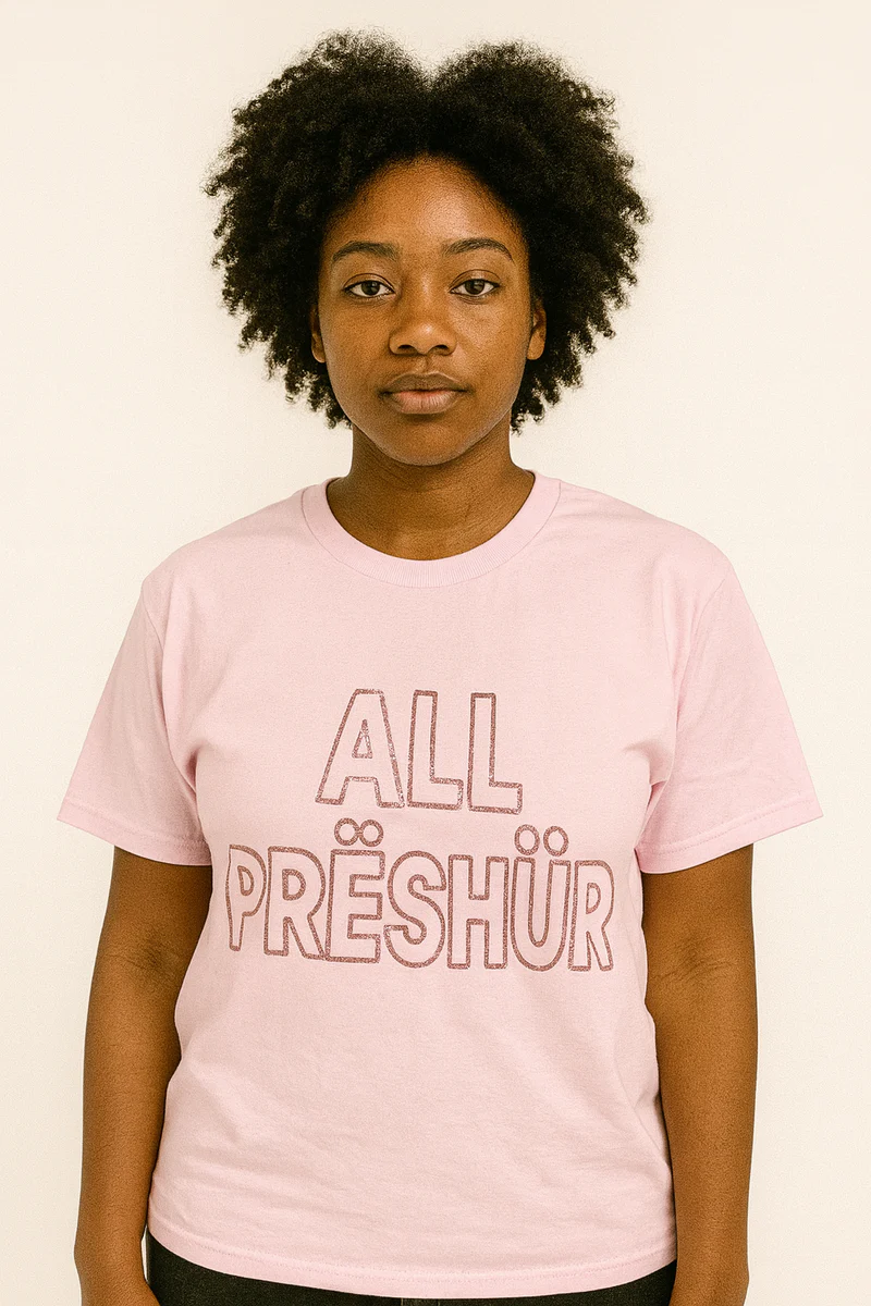 All Preshur T-Shirt pink — GoWithAP merchandise